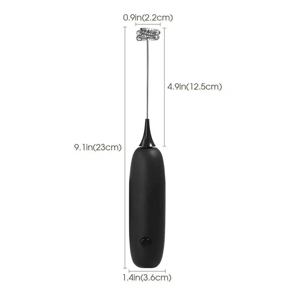 Electric Milk Frother Handheld Automatic Foam Maker for Coffee Cappuccino Latte Foamer Battery-powered Kitchen Whisk Tools
